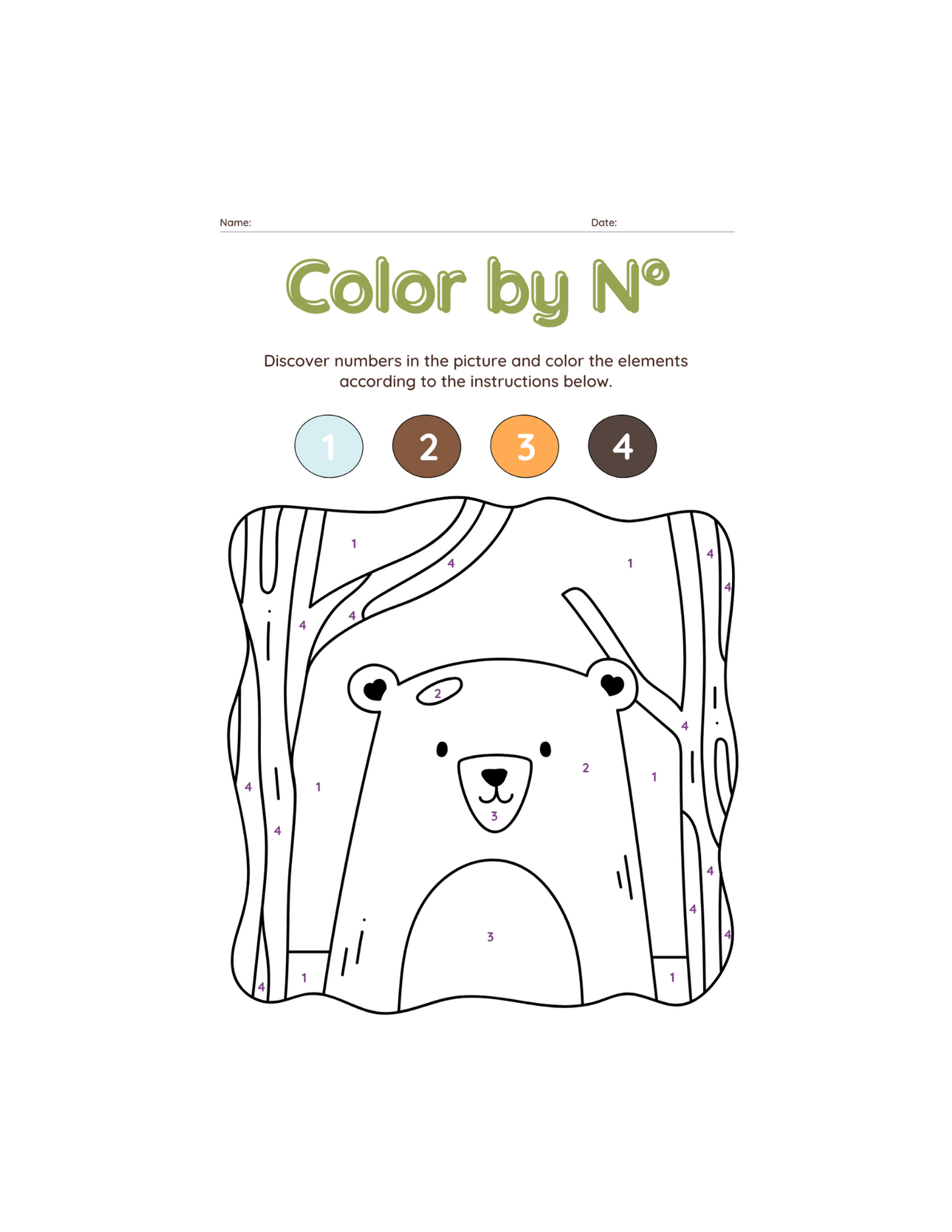 Paint with Numbers-ColoringDreamz