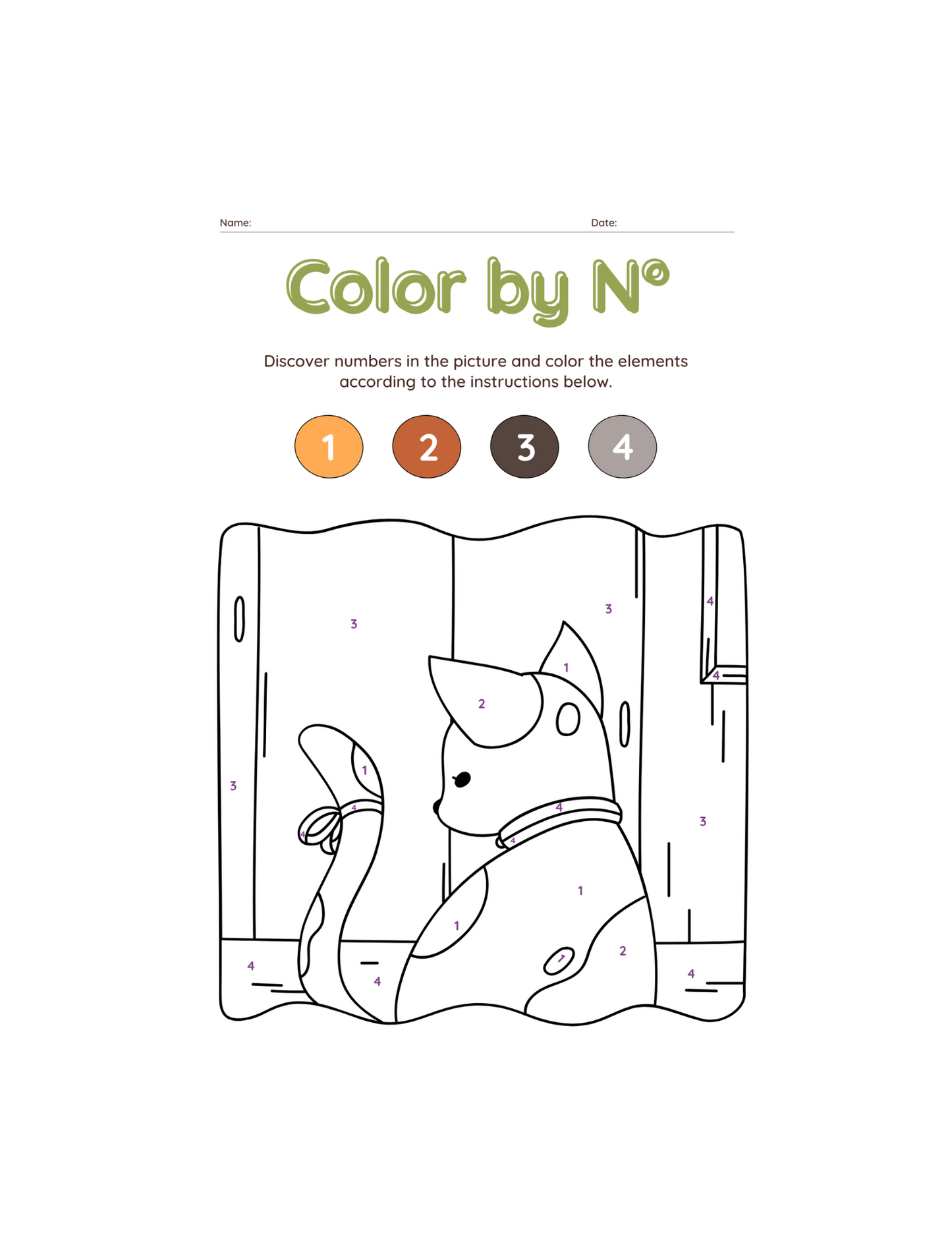 Paint with Numbers-ColoringDreamz