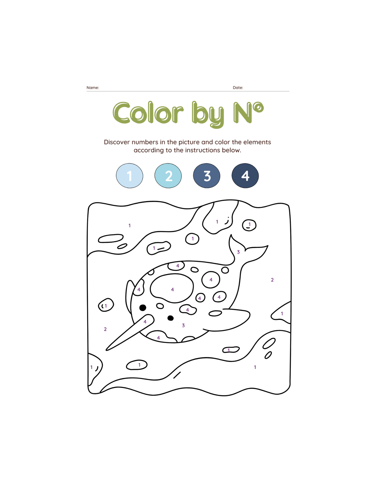 Paint with Numbers-ColoringDreamz
