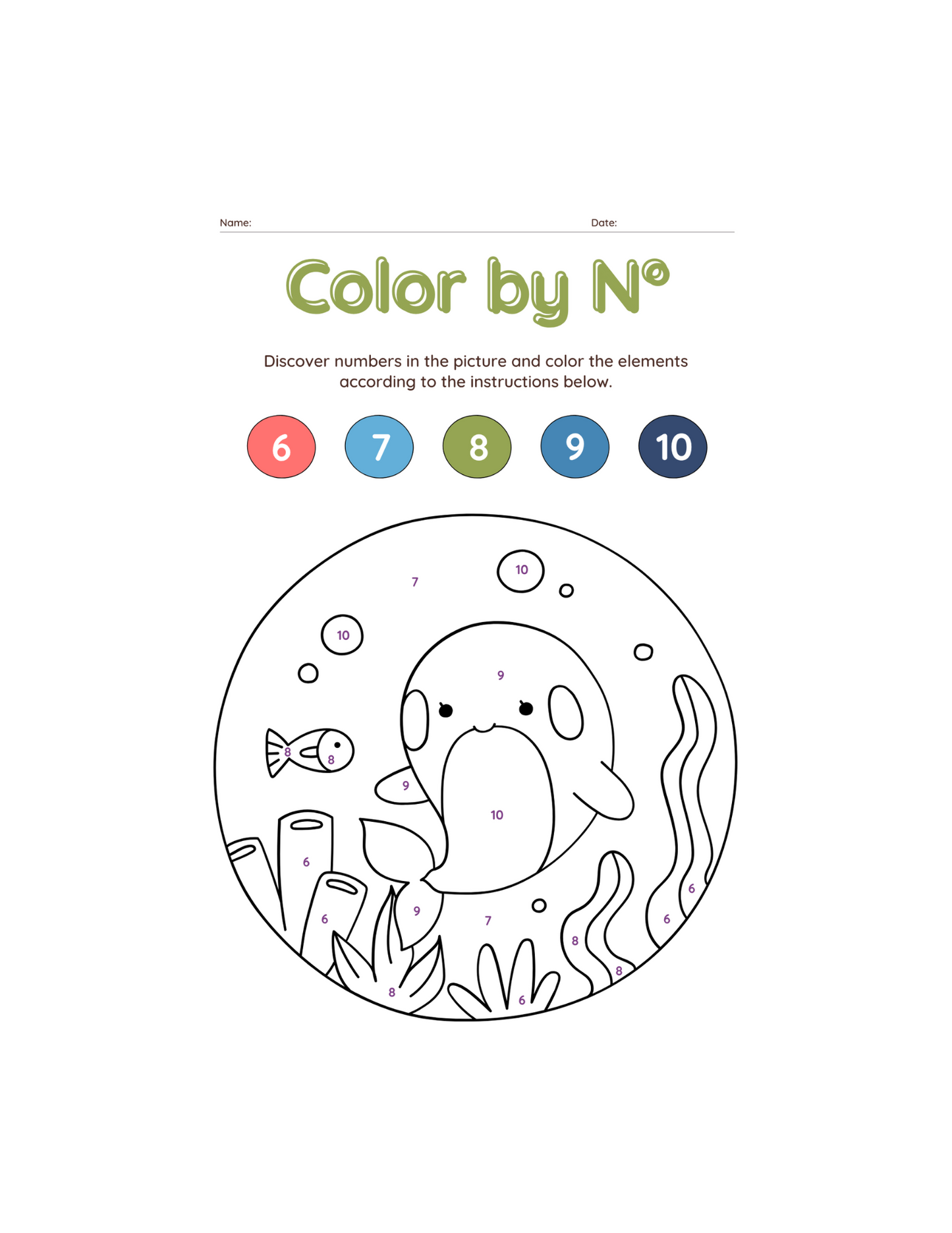 Paint with Numbers-ColoringDreamz