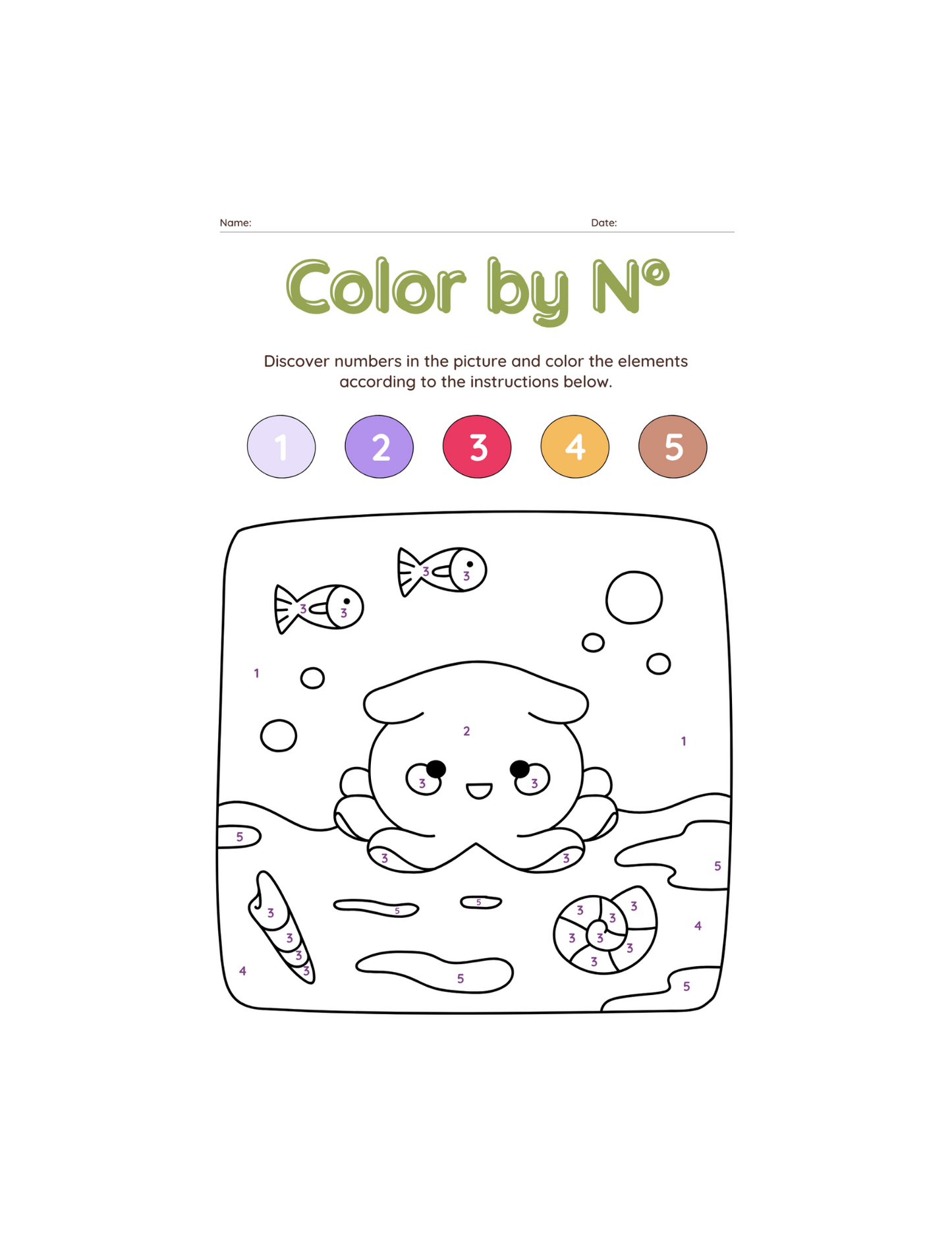 Paint with Numbers-ColoringDreamz
