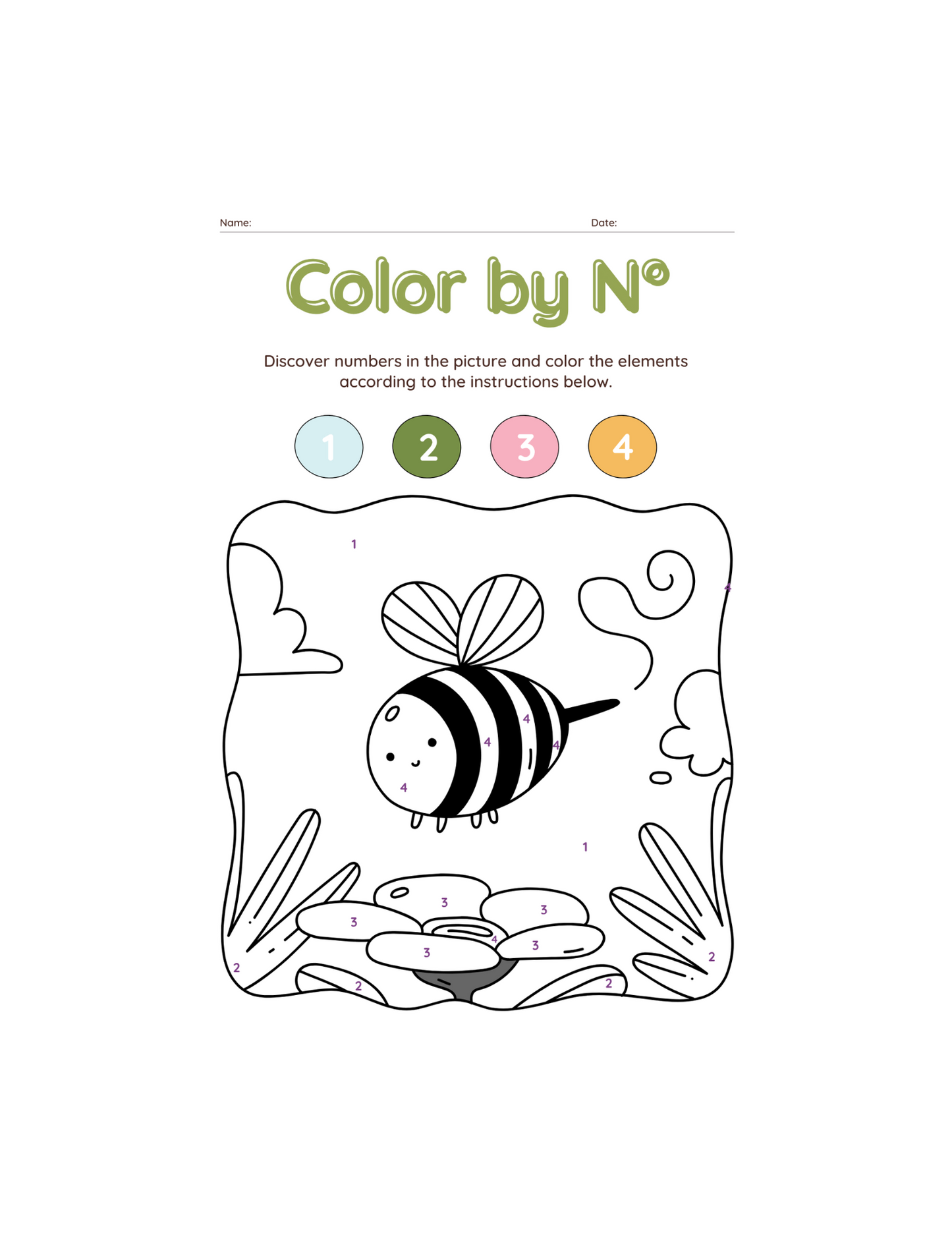 Paint with Numbers-ColoringDreamz