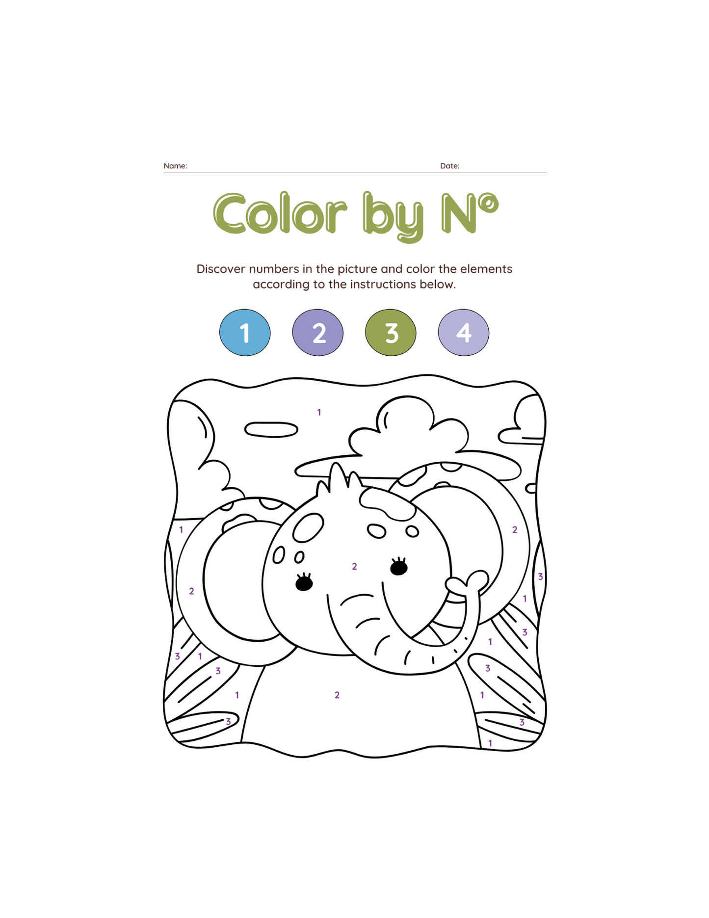 Paint with Numbers-ColoringDreamz