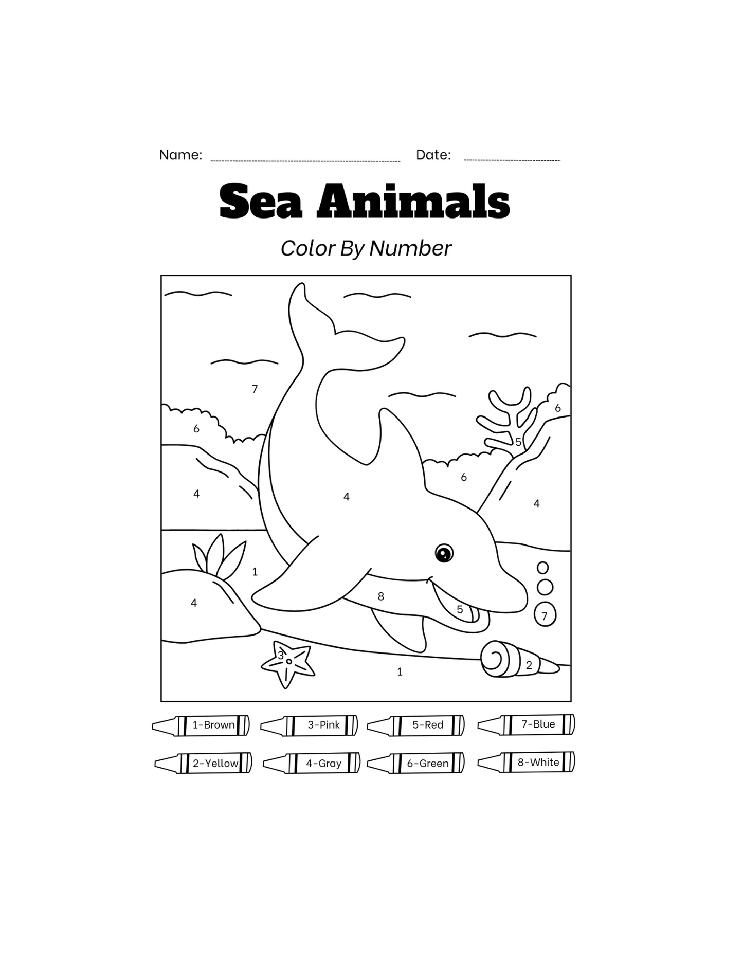 Paint with Numbers-ColoringDreamz