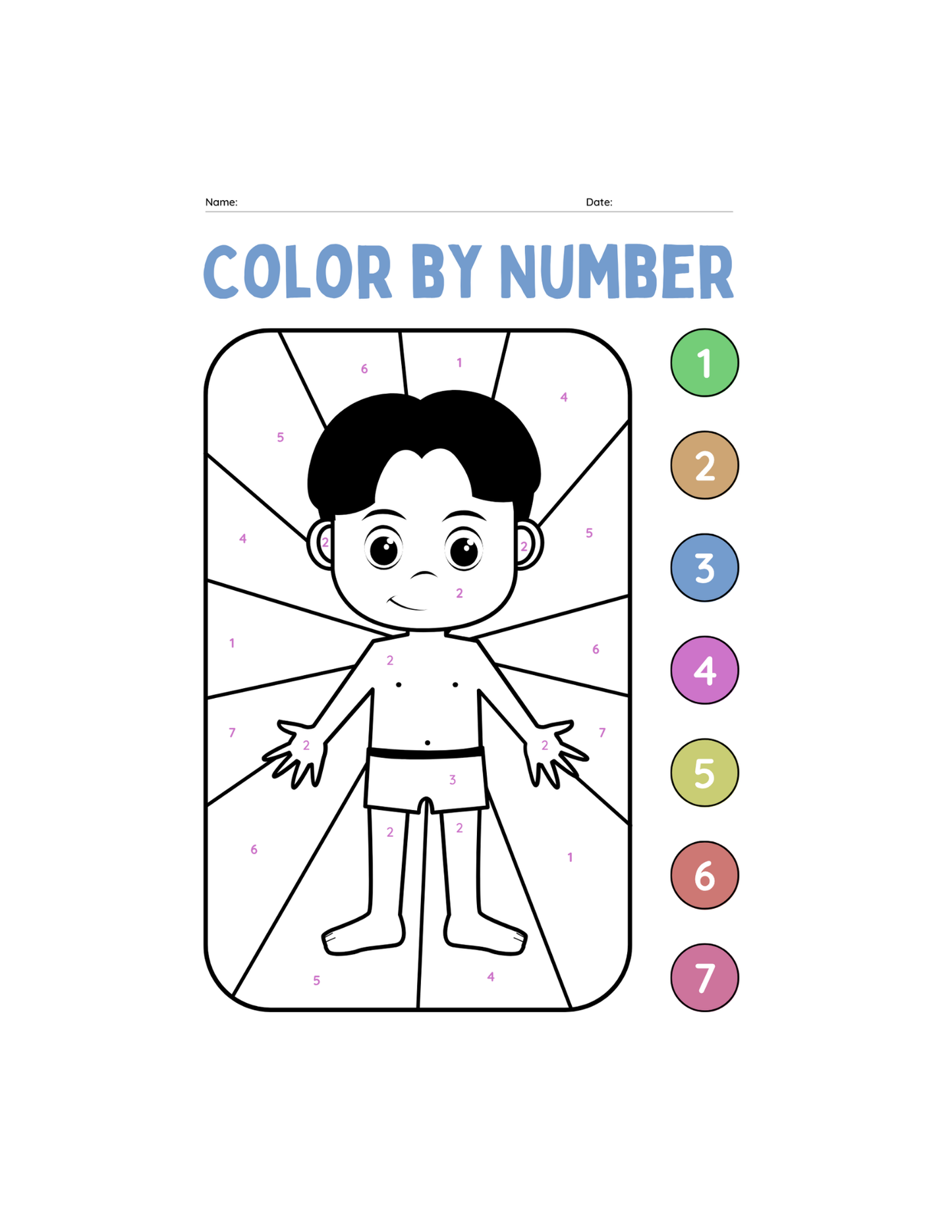 Paint with Numbers-ColoringDreamz
