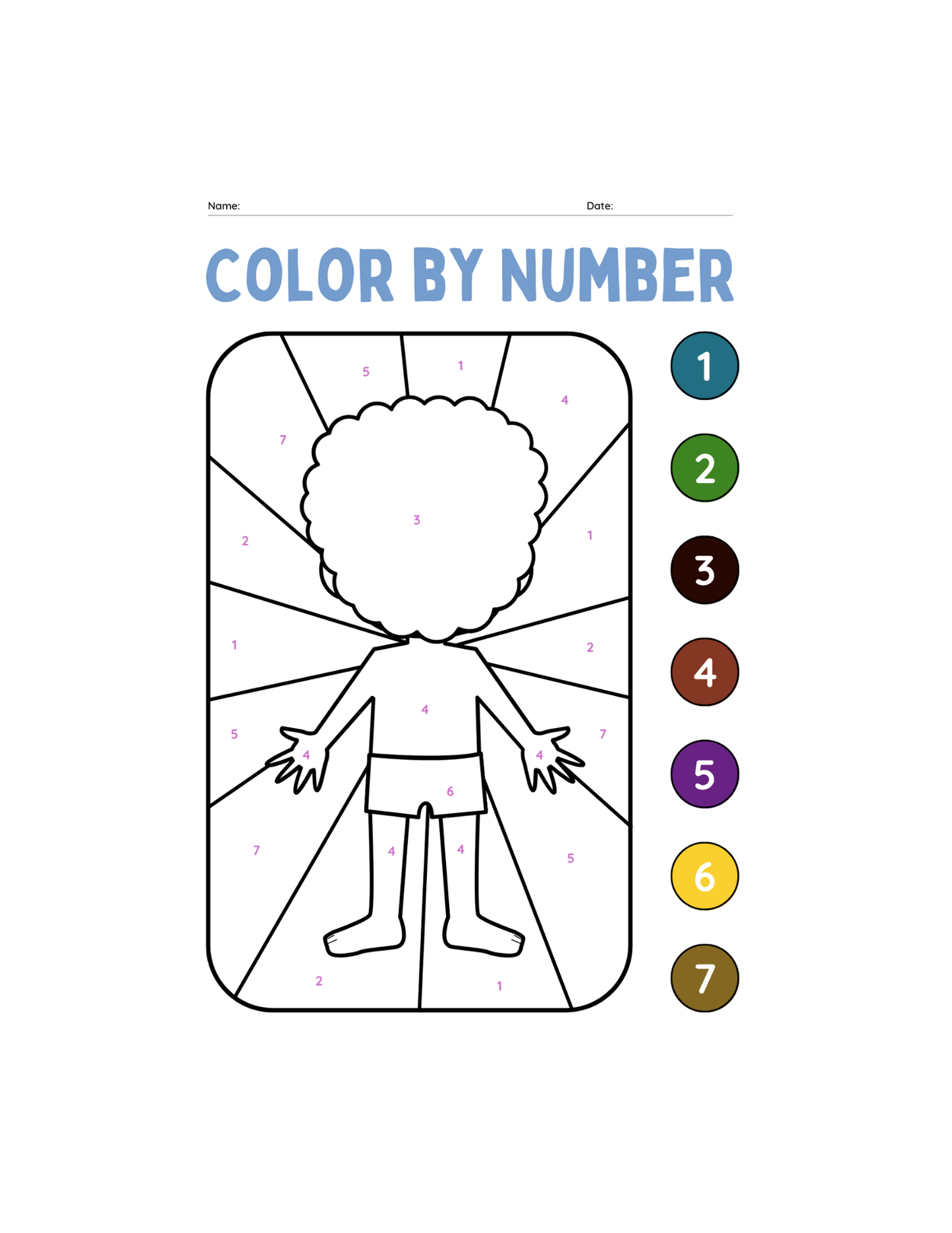 Paint with Numbers-ColoringDreamz