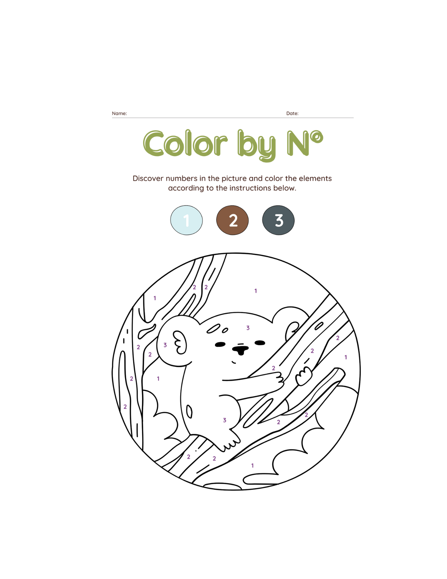 Paint with Numbers-ColoringDreamz