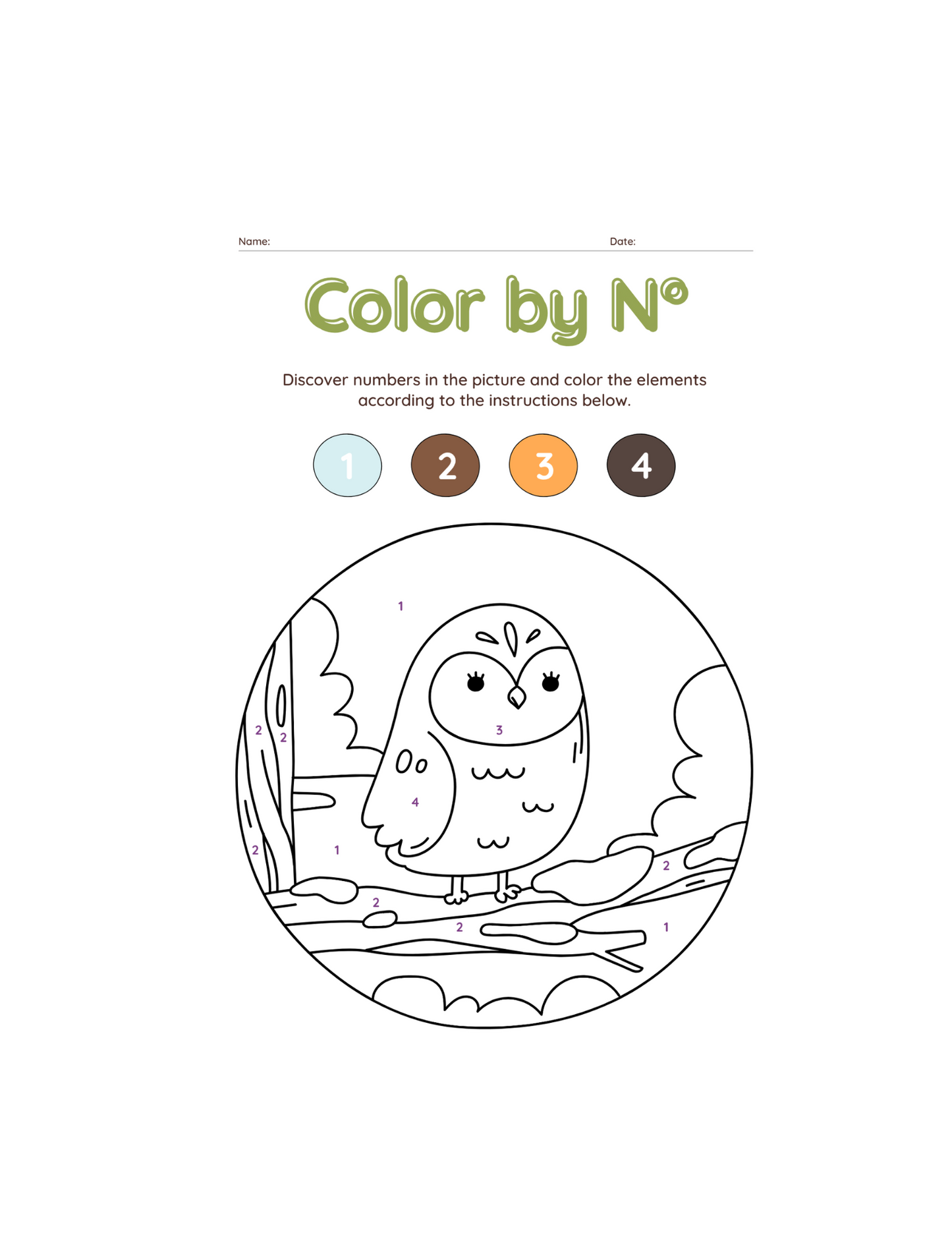 Paint with Numbers-ColoringDreamz