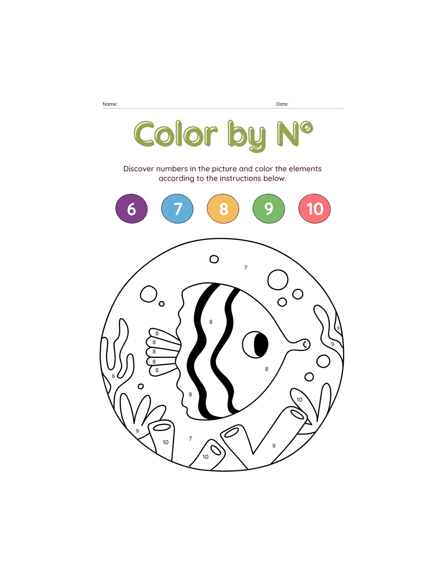 Paint with Numbers-ColoringDreamz