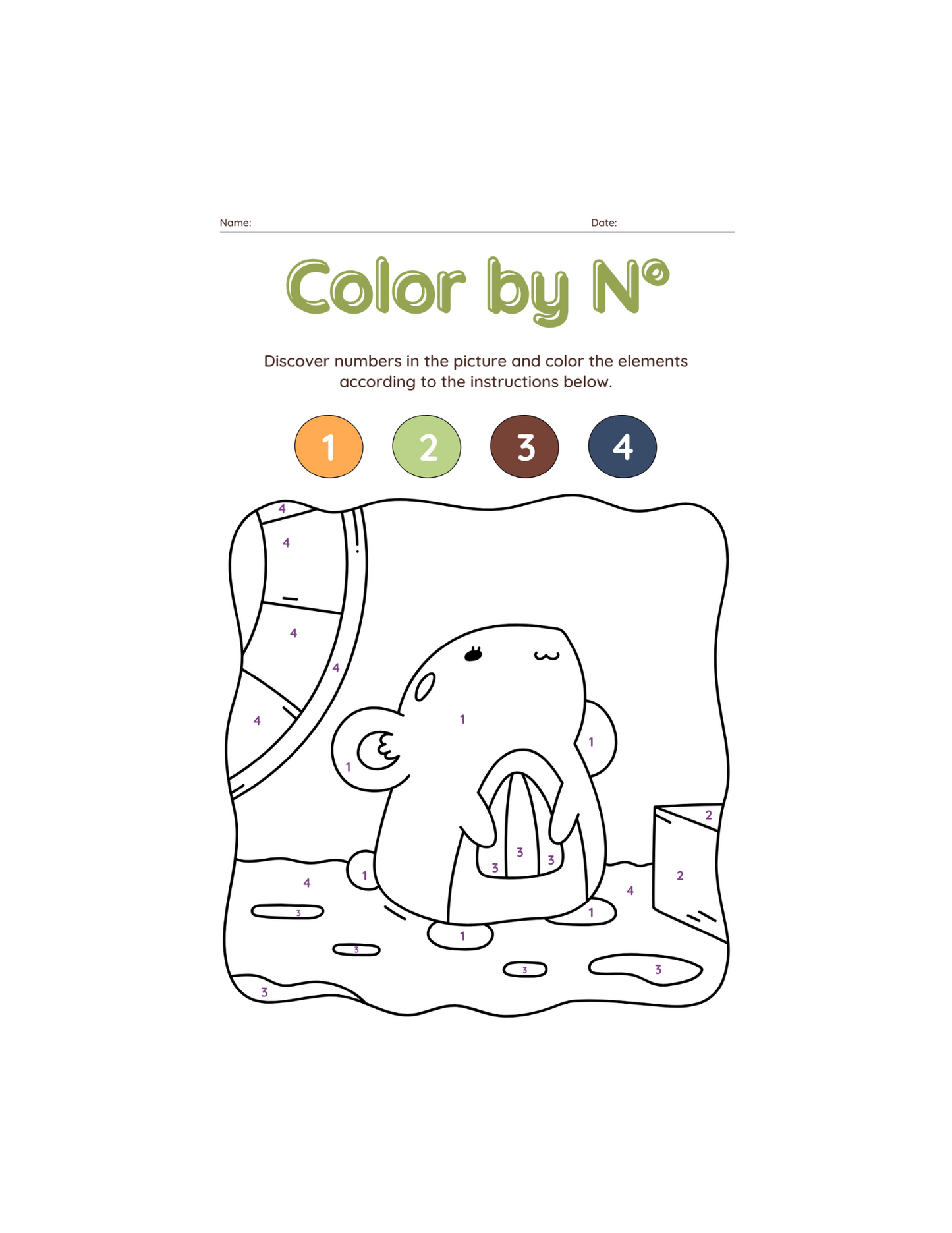 Paint with Numbers-ColoringDreamz