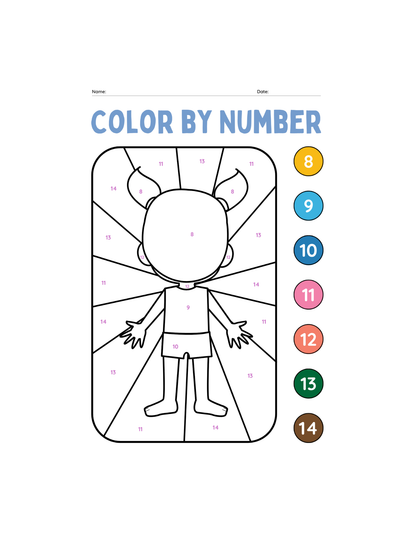 Paint with Numbers-ColoringDreamz