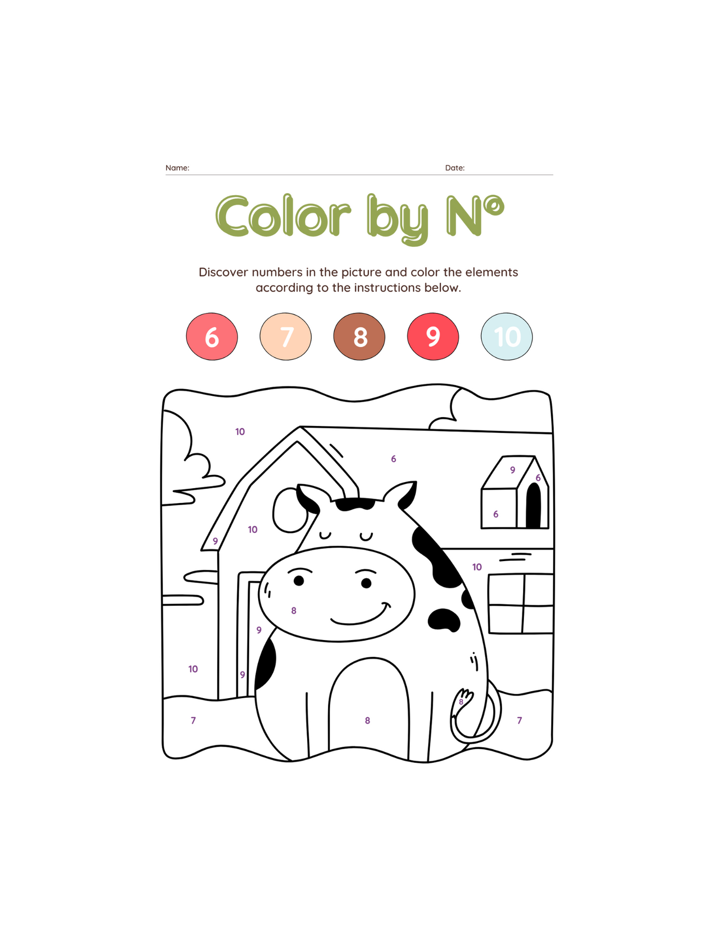 Paint with Numbers-ColoringDreamz