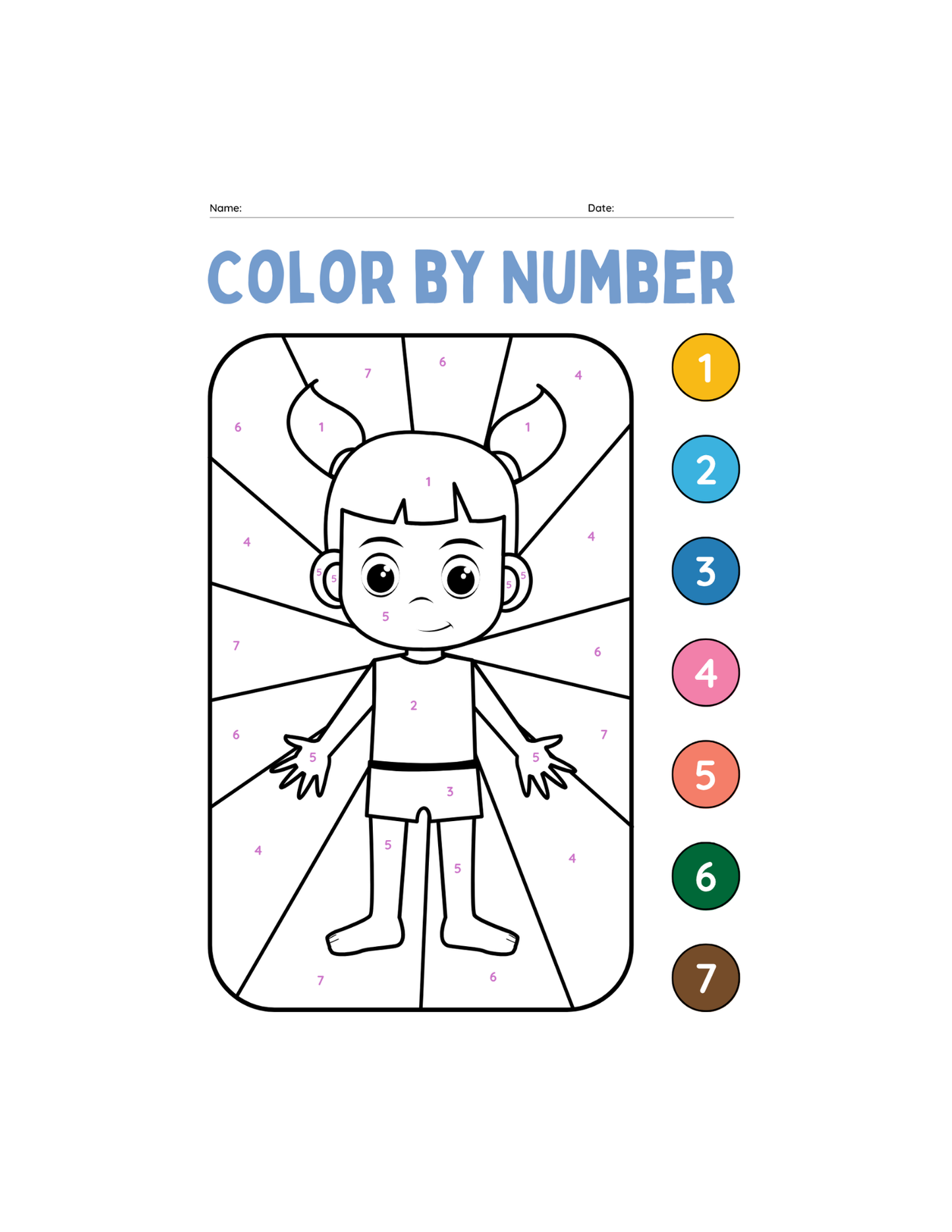 Paint with Numbers-ColoringDreamz