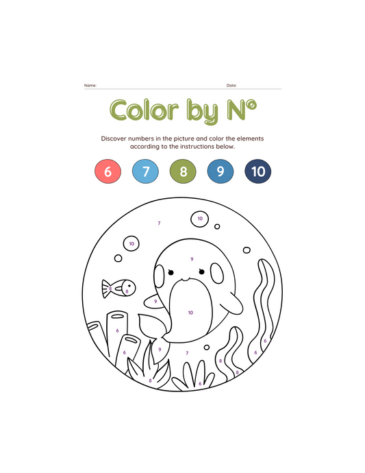 Paint with Numbers-ColoringDreamz