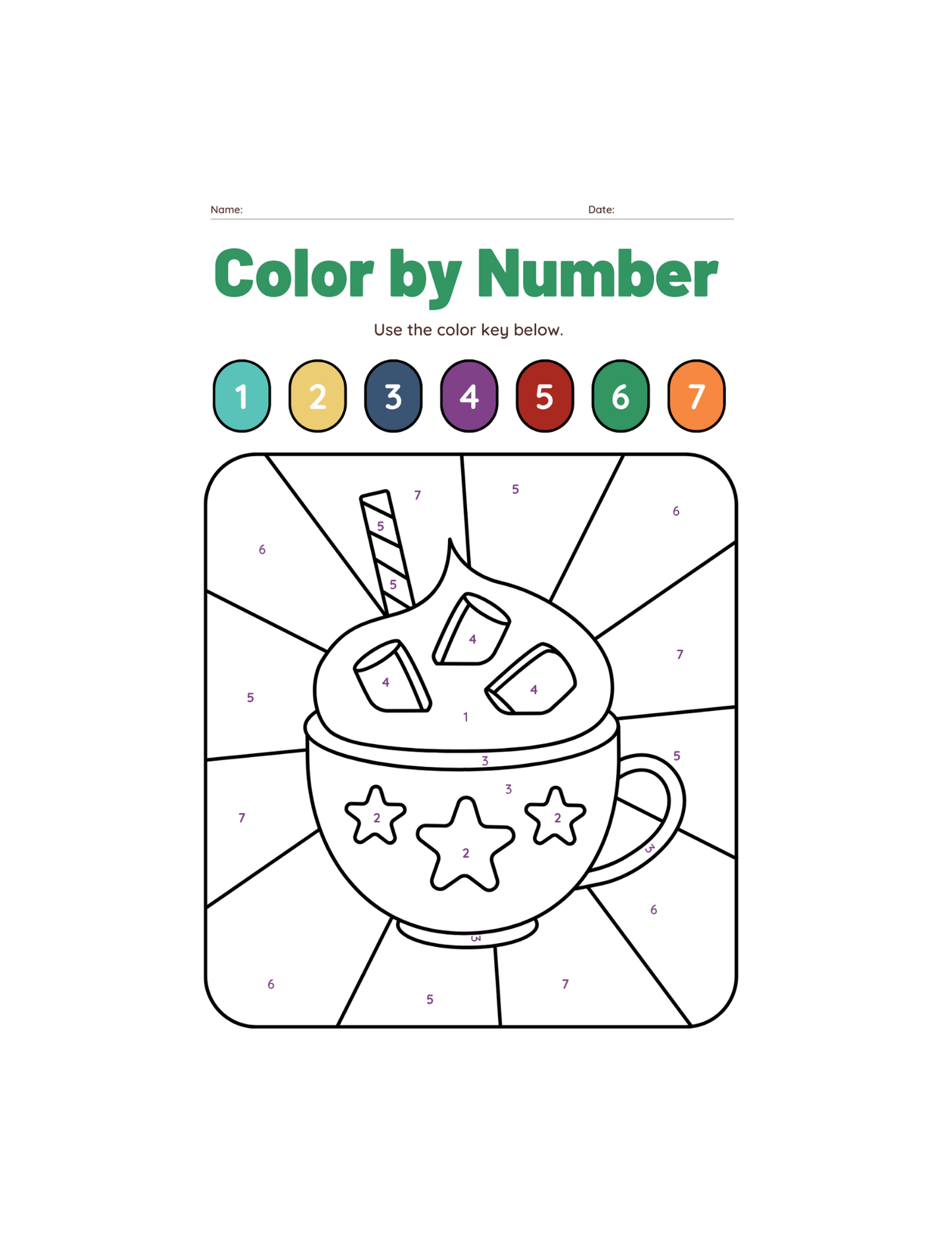 Paint with Numbers-ColoringDreamz