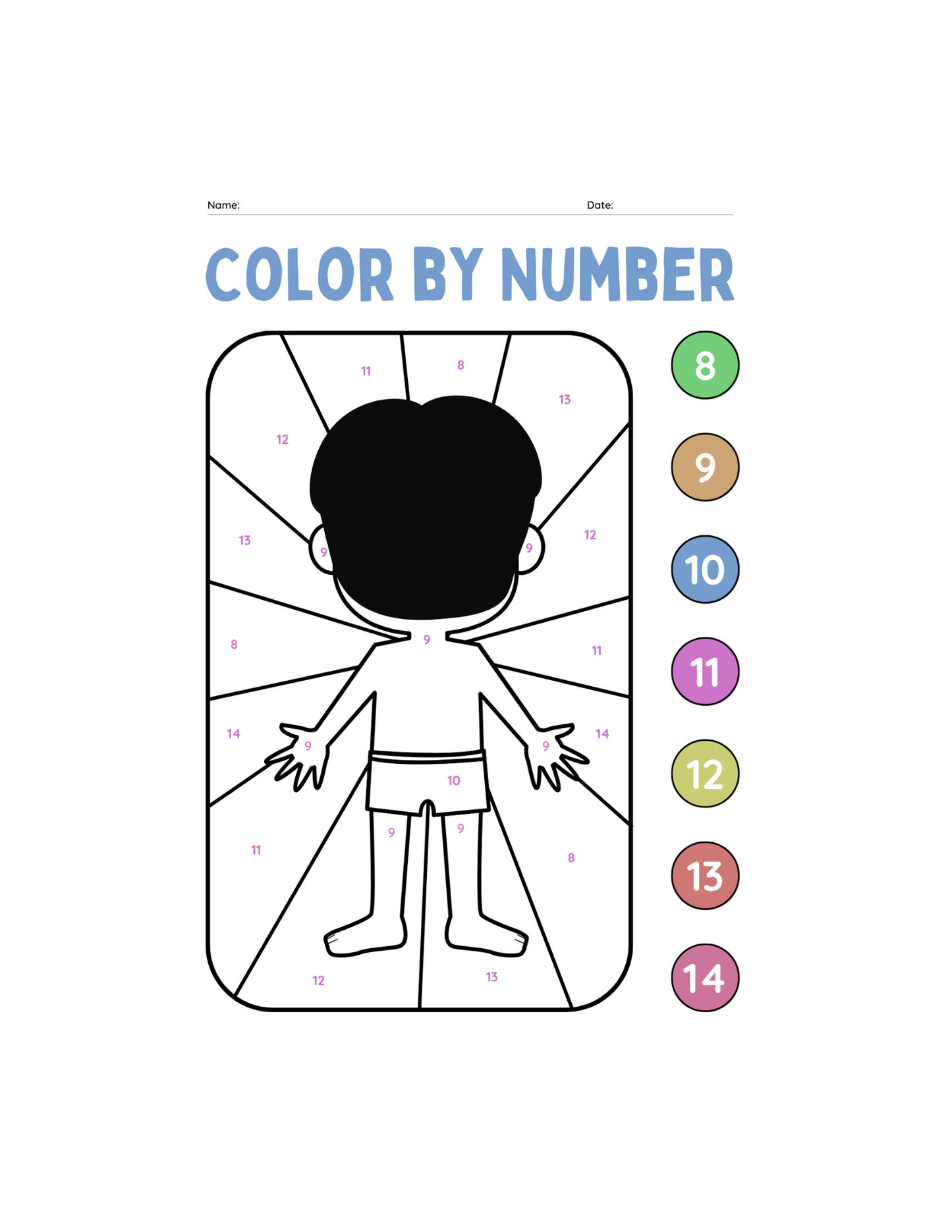 Paint with Numbers-ColoringDreamz