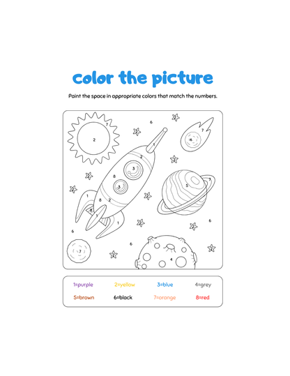 Paint with Numbers-ColoringDreamz