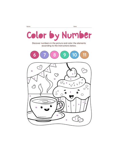 Paint with Numbers-ColoringDreamz