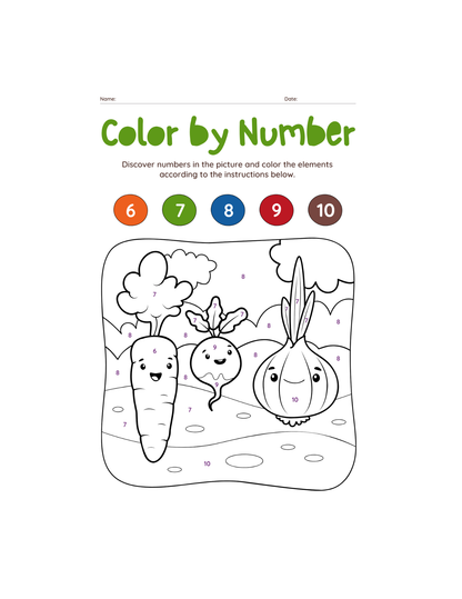 Paint with Numbers-ColoringDreamz