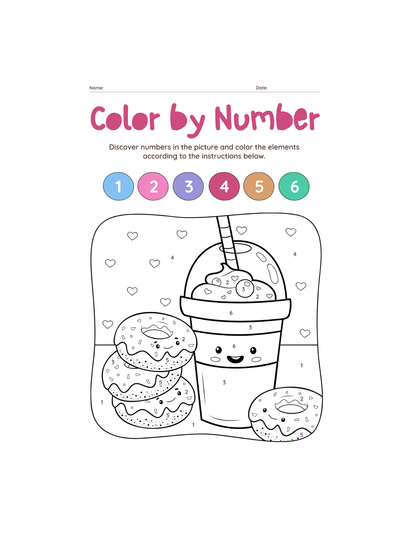 Paint with Numbers-ColoringDreamz