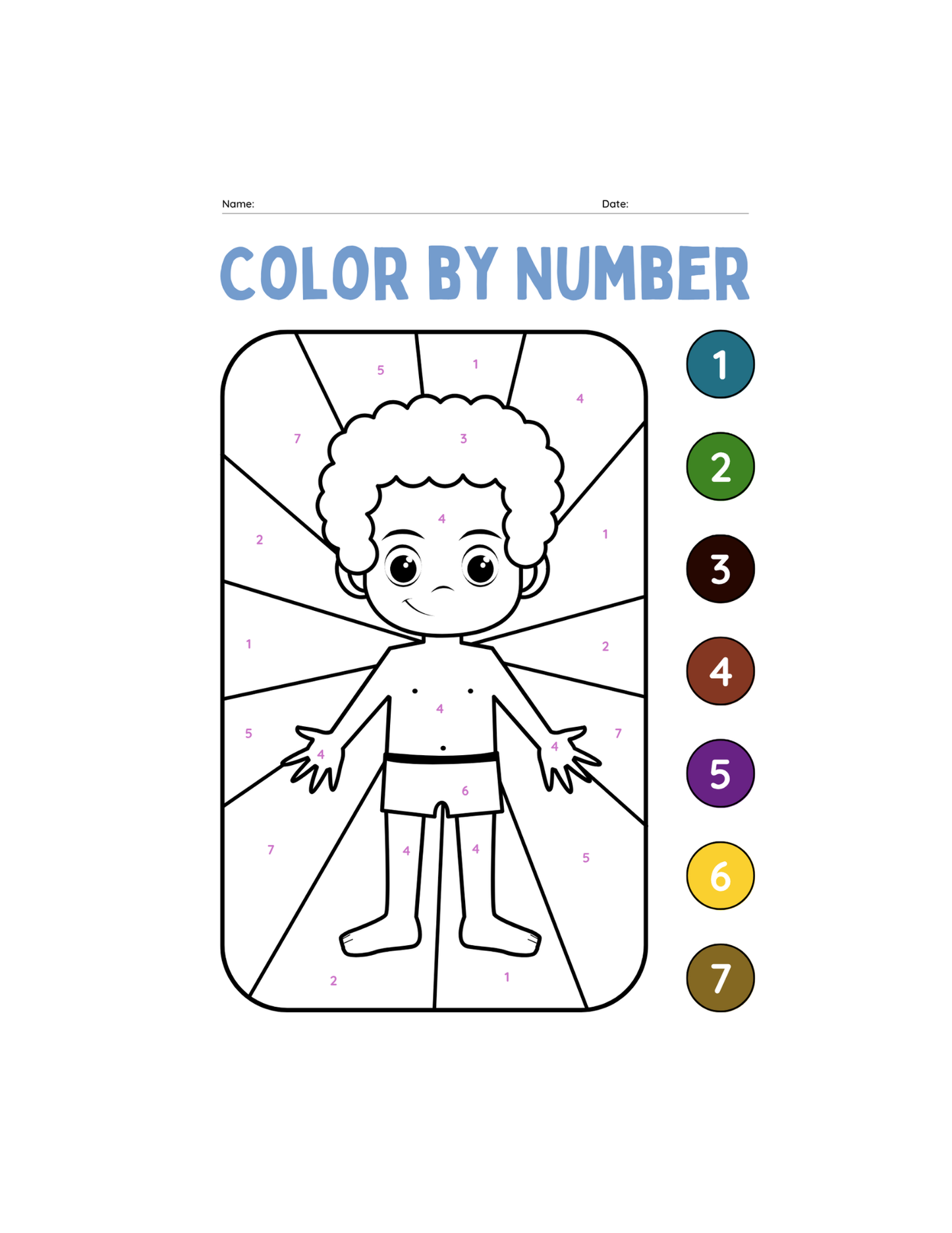 Paint with Numbers-ColoringDreamz