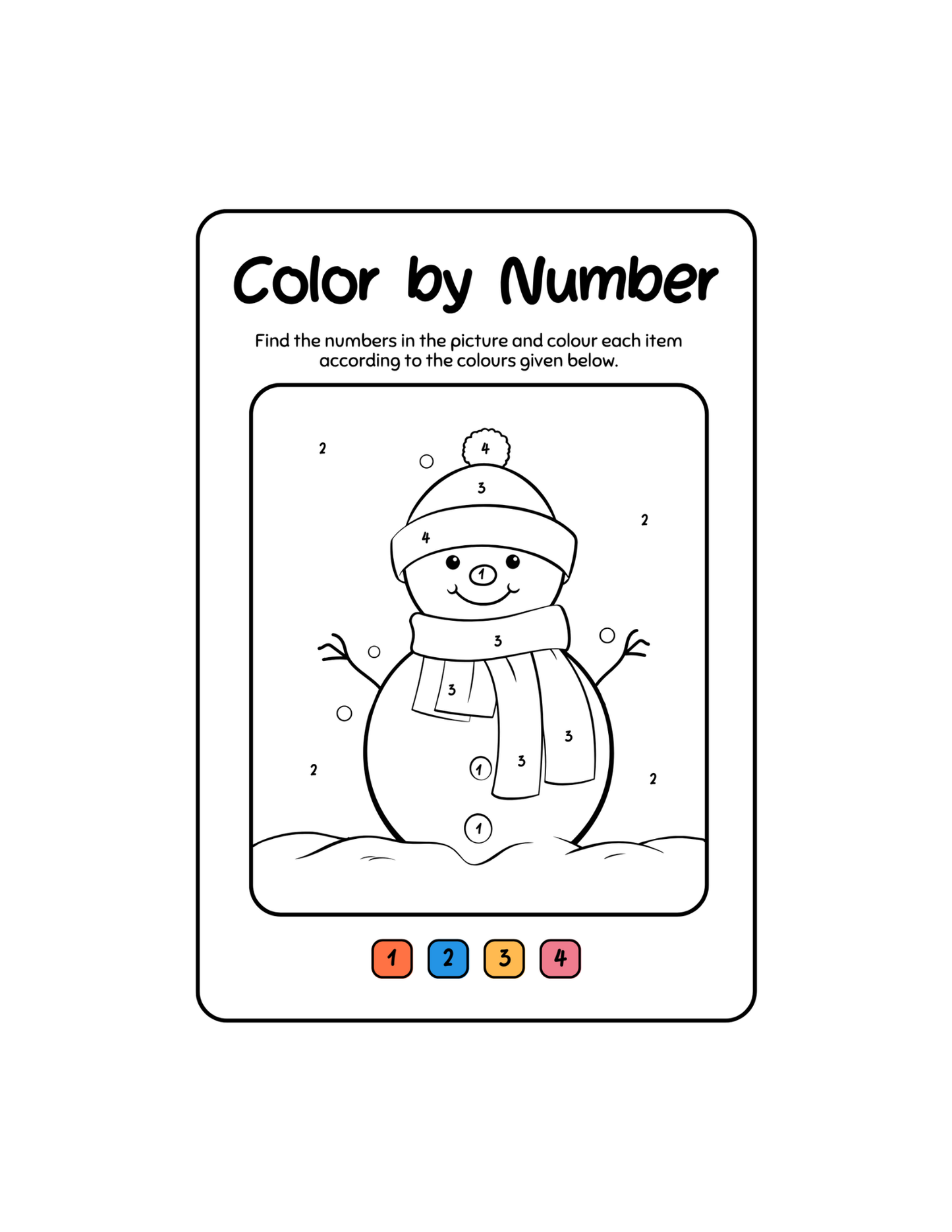 Paint with Numbers-ColoringDreamz